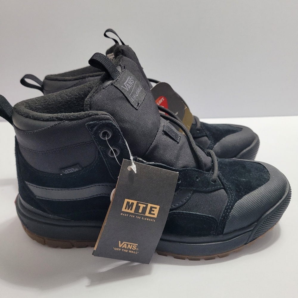 Vans Ultra Range EXO Hi MTE-1 Black/Gum Shoes US Men 7.5 US WOMEN 9.0